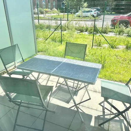 Cherima - Bel Au Rdc Avec Terrasse Et Parking A Berck-plage شقة Berck